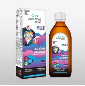 Resim Zade Vital Miniza Multi Sıvı Takviye Edici Gıda 150 ML 