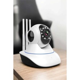 Resim Resveq Wifi Kamerası Çift Yönlü Bebek Güvenlik Kamerası Gece Görüşlü 