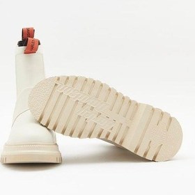 Resim Harley Davidson Nefud Beige Antik Deri Kadın Bot 001 