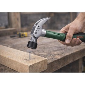 Resim Bosch 450 Gr Fiberglas Çatal Ağızlı Çekic+yumuşak Başlık 1600a034gk 