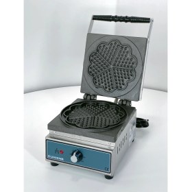 Resim Waffle Endüstriyel 21 cm Çiçek Model 