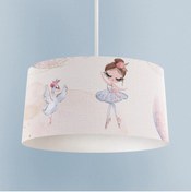 Resim MASAL ODAM BEBEK VE ÇOCUK ODASI Kuğu ve Balerin Desenli Avize 