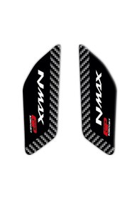 Resim GP Kompozit Yamaha NMAX 125-155 2015-2020 Uyumlu Yan Pad Siyah-Karbon 