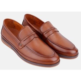 Resim Marcomen 152-17434 Taba Erkek Loafer Günlük Deri Ayakkabı, Taba 