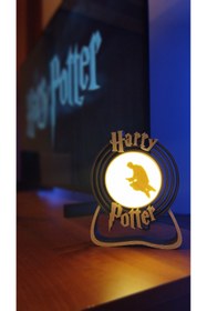 Resim DorDen3D Harry Potter Dekoratif Ledli Masa & Gece Lambası 