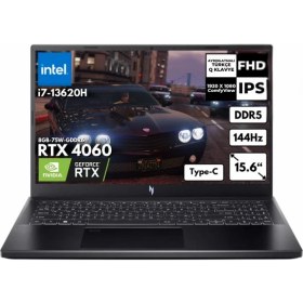 Resim Acer Nitro V 15 ANV15-51-79XA I7-13620H 16 GB 2 Tbssd 8gb RTX4060 15.6" 165Hz Fhd Freedos Gaming Laptop NH.QQEEY.002AT4 