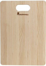 Resim Masterpro Bgeu-4733 Pino Kesme Tahtası 35x25x3 Cm Ahşap 
