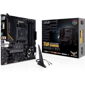 Resim ASUS Tuf Gamıng B550m-e Amd B550 Am4 Ddr4 4800 Dp Hdmı Vga Çift M2 Usb3.2 Aura Rgb Ma 