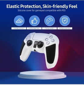 Resim Dancemonkey Ps5 Uyumlu Gamepad Kılıf, Darbeye Dayanıklı Silikon 