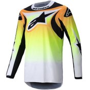 Resim Alpinestars Fluid Wurx Kros Motosiklet Jerseyi Sarı Siyah 