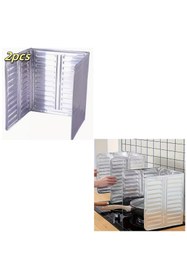 Resim orco ( 2XADET ) 1 SET MUTFAK VE SEYYAR OCAKLARI YALITIMLI YAPIŞMAZLIK/YAĞ & DUMAN ÖNLEYİCİ 