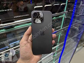 Resim Apple iPhone 15 Pro Max İkinci El YD | 256 GB | Siyah 