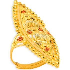 Resim 22 Ayar Altın Hint Yüzük 7 Gram (491375717) 
