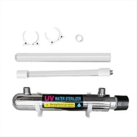 Resim Sanctuary Vault 12W Paslanmaz Çelik Uv Su Sterilizatörü Doğrudan Içme Dezenfeksiyon Akvaryum Balık Tankı Arıtma Abd Plug (Yurt Dışından) 