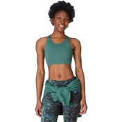 Resim Sweaty Betty Stamina Seamless Sports Kadın Yeşil Fitness Bra 