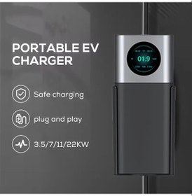 Resim Hici Elektrikli Araç Şarj İstasyonu Wifi 3.5Kw 16A + Çanta 