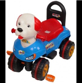 Resim Genel Markalar Enhoş Oyuncak Pedallı Köpek Araba 4 Tekerlekli Mavi 