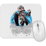 Resim Baskı Dükkanı Braaum Aang League Of Legends Crossover Mouse Pad 