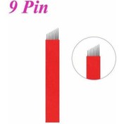 Resim 25 Adet 9 Pin Kalıcı Makyaj - Microblading İğnes 