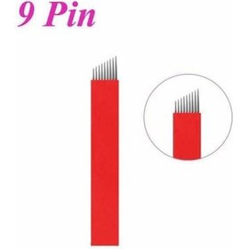 Resim 20 Adet 12 Pin Kalıcı Makyaj - Microblading İğnesi 
