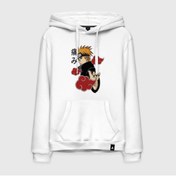 Resim GALASHOP Naruto Payne Bulutları 2 Beyaz Hoodie Model 113 