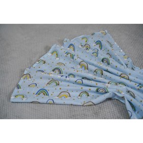 Resim KRN MODA Çok Amaçlı Müslin Örtü, Müslin Bebek Battaniyesi, %100 Pamuk Müslin Bez,80*90 Cm 