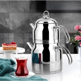 Resim Yonca Y2030 Belinda Orta Boy Çelik Çaydanlık 