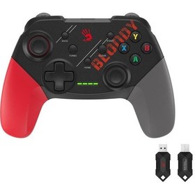 Resim A4 Tech Bloody Gpw50 2.4ghz Kablosuz&usb Pc Android Ps3 Sports Red Kırmızı Gamepad 