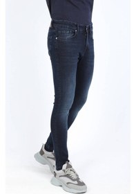 Resim Erkek Jean Pantolon Mavi 