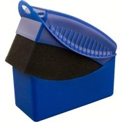 Resim Chenkestoreone Mavi 1 Adet Jant Fırçası Balmumu Kaplama Lastik Ve Köşe Temizleme Sünger Fırçası Pp Malzeme 