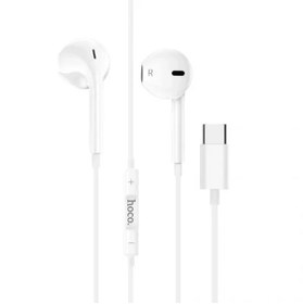 Resim İklimStore HOCO M101 Crystal Type-C Kulakiçi Mikrofonlu Kablolu Kulaklık-(5775) - Mi5426-8283 