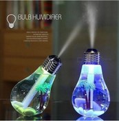 Resim anonim Led Işıklı USB Girişli Ampul Tasarım Oda Hava Nemlendirici 