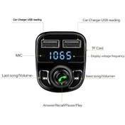 Resim Carx8 Bluetooth Araç Kiti Fm Transmitter Lisinya 
