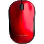 Resim Concord C-13 Kablosuz Optik Mouse - Kırmızı 