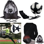 Resim Toplu Antrenman Yardımcı Kemeri ve Top Saklama Fileli Sırt Çantası, Ayarlanabilir Bel Bandlı Futbol Antrenman İpi, Voleybol Antrenman Kemer Seti, Futbol Depolama Çantası, Basketbol ve Voleybol Antrenman Çantası 