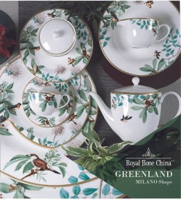 Resim ROYAL CANTERBURY Greenland 72 Parca Yemek Takımı 