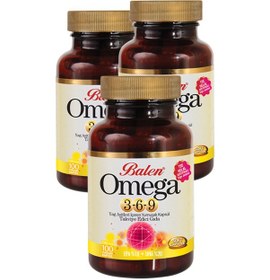 Resim Balen Omega 3 6 9 Balık Yağı 1585 mg 100 Kapsül 3 Adet 