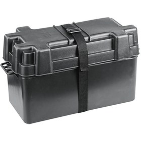 Resim Battery Box Up To 120Ah. Ext.Dim.470X225X255Mm 