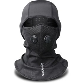 Resim Bigfun Buyfun Termal Kar Maskesi - Siyah () (Yurt Dışından) 