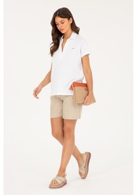 Resim U.s. Polo Assn. Kadın Haki Şort / Bermuda 50282334-vr027 Haki 