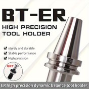 Resim Yüksek Hassasiyetli BT40/BT30 Dinamik Dengeleme ER16/20/25/32 Mandren CNC 