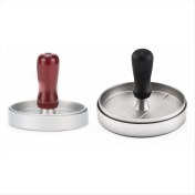 Resim Empoorlium 12 cm Yuvarlak Burger Presi Hamburger Makinesi Alaşımlı Hamburger Kalıpları Form Presi Alüminyum Et Sığır Eti Aletleri (Yurt Dışından) 