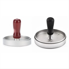 Resim Empoorlium 12 cm Yuvarlak Burger Presi Hamburger Makinesi Alaşımlı Hamburger Kalıpları Form Presi Alüminyum Et Sığır Eti Aletleri (Yurt Dışından) 