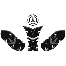 Resim Rks Srk 450 Ra Qj Moto 2025 Uyumlu Tank Pad Set 005 Siyah 