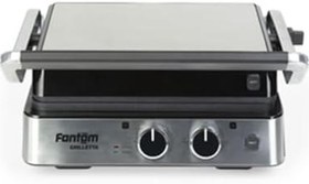Resim Fantom Grıletta TM9100 Döküm Plakalı Izgara Tost Makinesi – İnox 