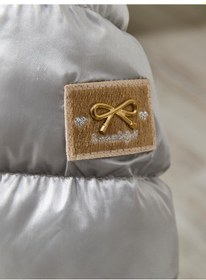 Resim Benitto Kids Kız Bebek Çocuk Kapüşonlu Mont 51360 Gri 