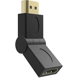Resim Tigdes HDMI 90° Dönüştürücü Dirsek - HDMI Erkek - HDMI Dişi 