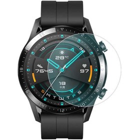 Resim Huawei Watch Gt2 Pro Akıllı Saat Ekran Koruyucu Gösterişli Standart Cam Ekran Koruyucu-şeffaf 