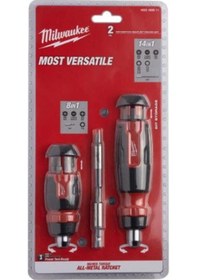 Resim Milwaukee T4932492811 Cırcırlı İkili Tornavida Seti 