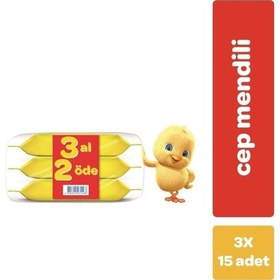 Resim Dalin Klasik Cep Mendil 3'lü Paket 45 Yaprak 